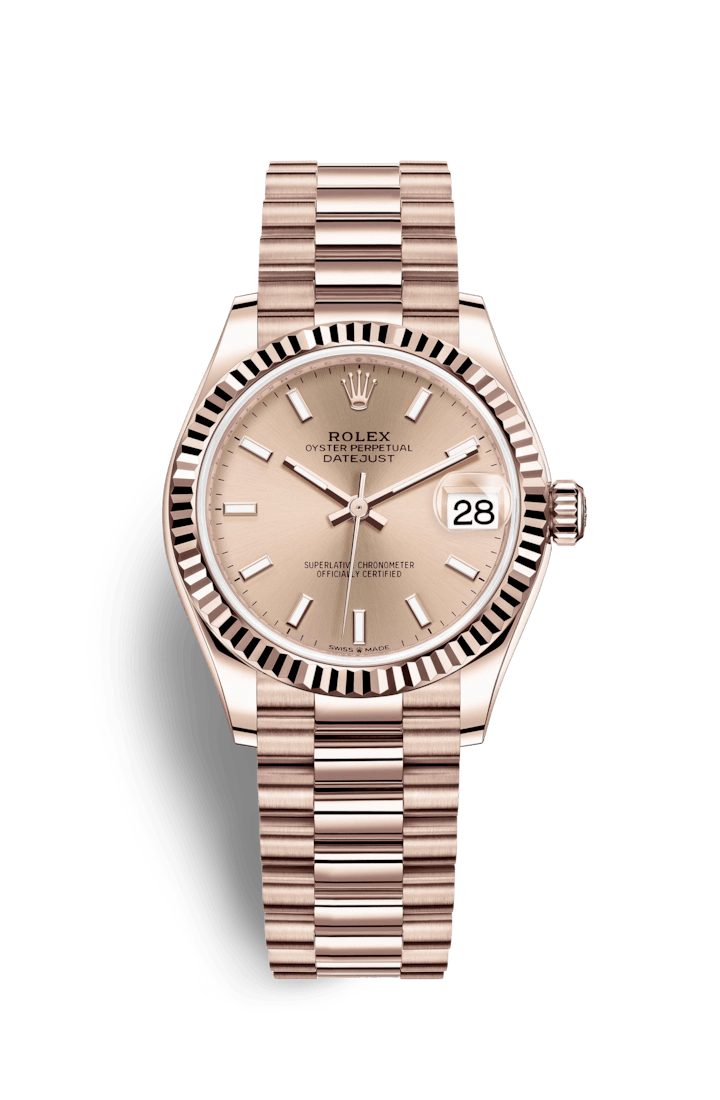 datejust 31 everose gold