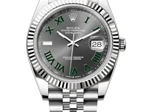 Rolex Datejust 41 Steel & White Gold 126334 Slate Roman Jubilee Chronologie