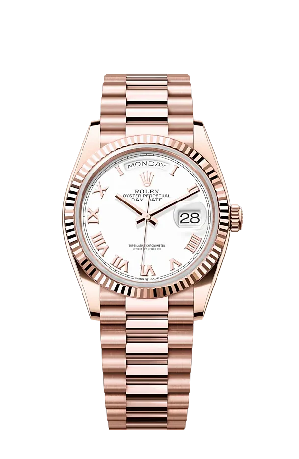 Day date clearance 36 rose gold