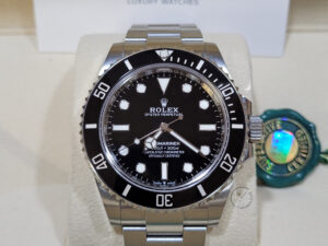 Rolex Submariner No Date 124060 Chronologie 1