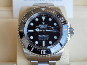 Rolex Sea-Dweller Deepsea 44mm 136660 Black Chronologie 1